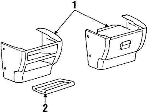 Villager LOWER INSTRUMENT PANEL
