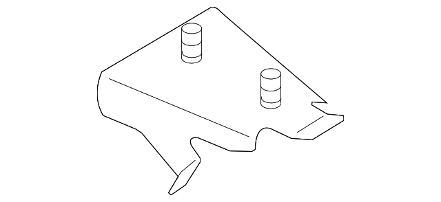 30633868 Деталь INNER WHEELHOUSE BRACKET, LEFT