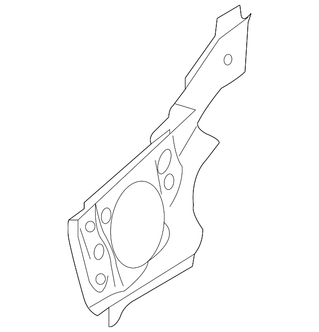 30787631 Деталь REINFORCEMENT, LEFT