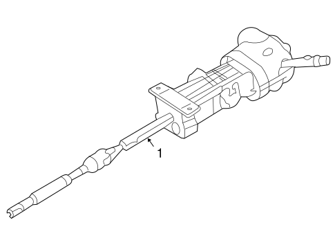 Canyon STEERING COLUMN ASSEMBLY