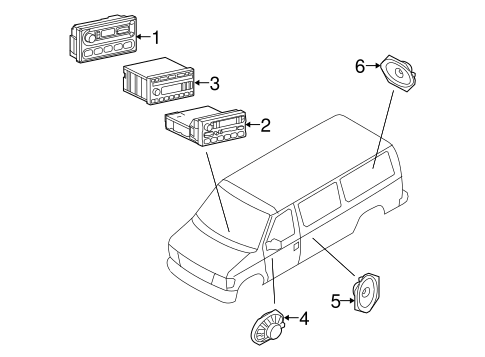 Body/Sound System for 2009 Ford E-150 #1