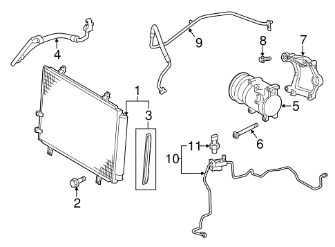 HVAC/SWITCHES & SENSORS for 2016 Toyota Camry #2