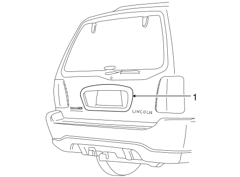 Aviator LICENSE LAMPS
