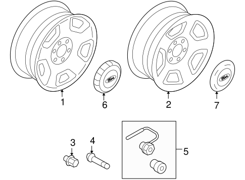 Front Suspension/Wheels for 2006 Ford F-150 #3