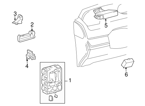 ELECTRICAL/ELECTRICAL COMPONENTS for 2013 Scion xB #1