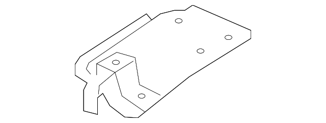 AE9Z-16A734-A HINGE PLATE, RIGHT