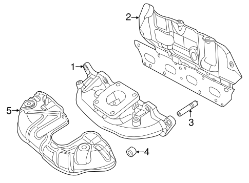 Exhaust Manifold for 2015 Jeep Renegade #0