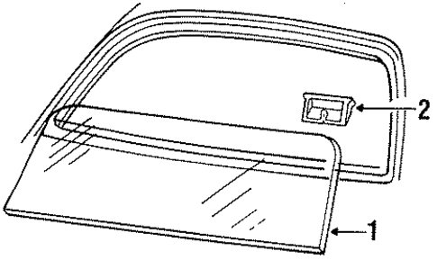 LeBaron GLASS & HARDWARE - BACK