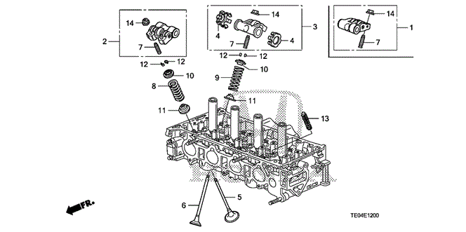 ENGINE/VALVE - ROCKER ARM (L4) for 2009 Honda ACCORD COUPE #1