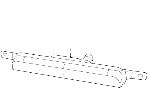 Electrical/High Mount Lamps for 2014 Chrysler Town & Country #1