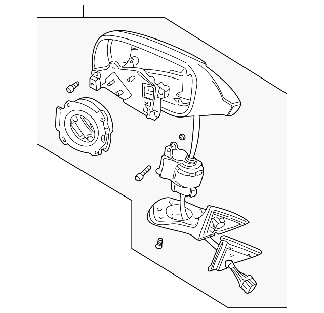 HNJ3402AA Деталь HOUSING ASSY, RIGHT