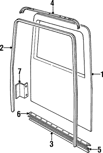 Defender 90 DOOR & COMPONENTS