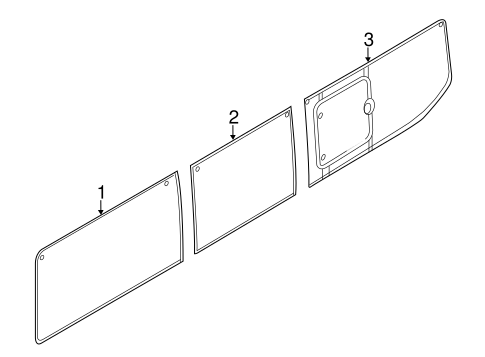 Body/Glass - Side Panel for 2017 Ford Transit-350 HD #7