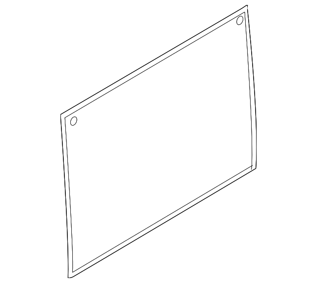 BK3Z-6129711-Y Деталь GLASS, LEFT