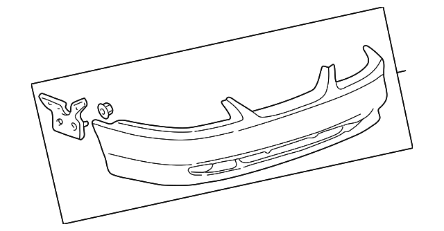 3R3Z-17D957-BA Деталь BUMPER COVER