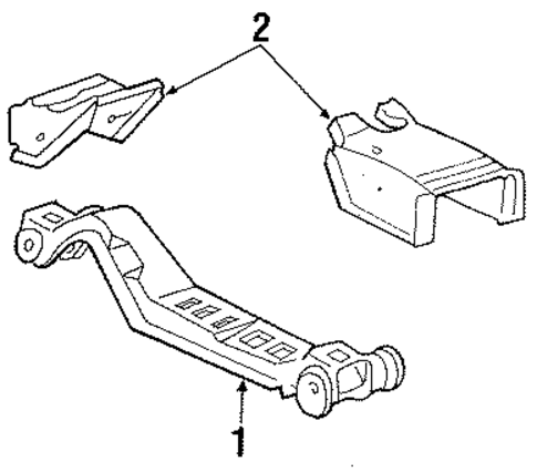 Thunderbird ENGINE & TRANS MOUNTING