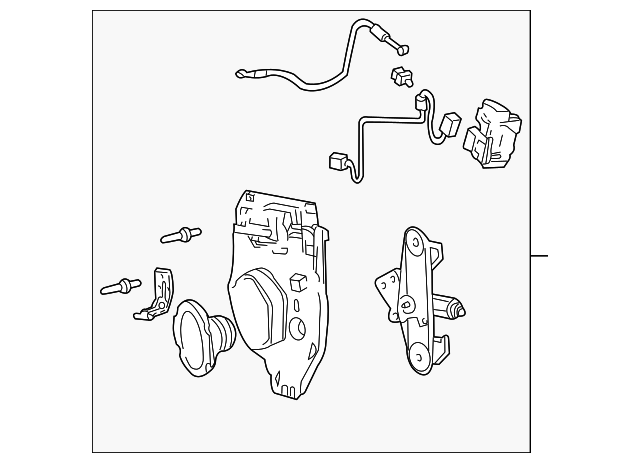 3W4Z5424994AA Деталь MODULE, RIGHT