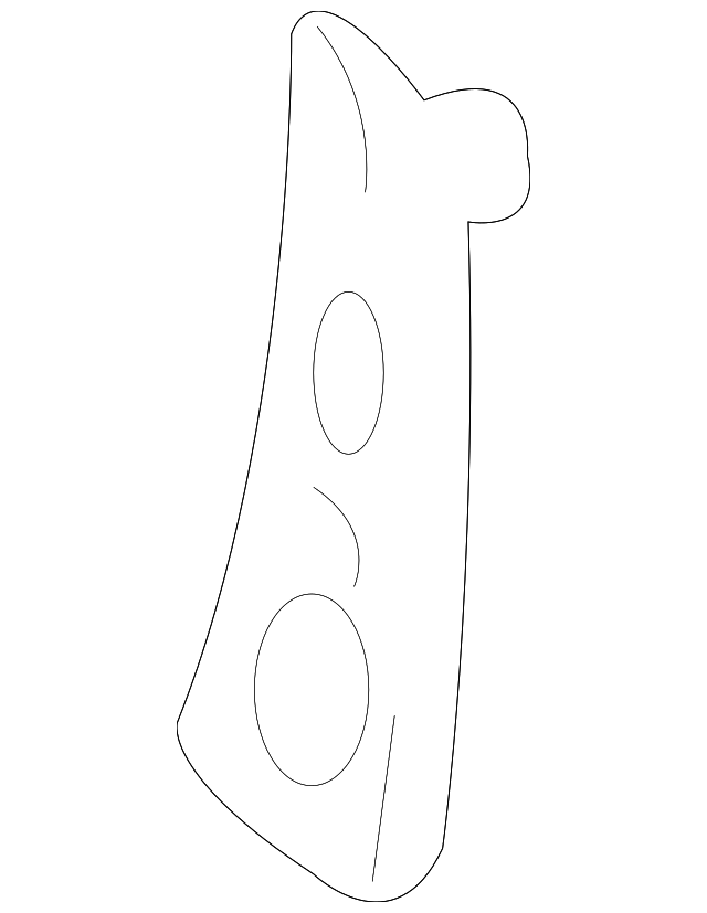 XW4Z5426553AA Деталь ESCUTCHEON, LEFT