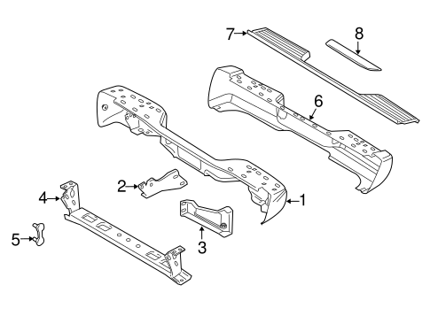 Silverado 1500 Classic BUMPER & COMPONENTS - REAR 2