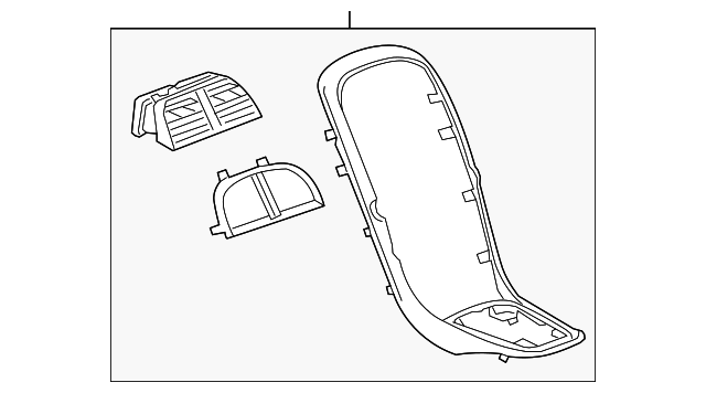 22998932 Деталь CENTER BEZEL