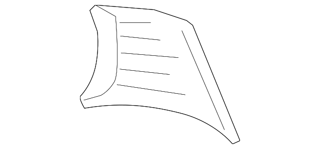 22837406 Деталь TRIM MOLDING, RIGHT