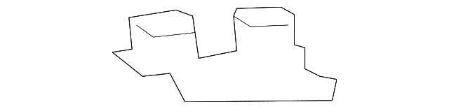 22853542 Деталь MOLDING STRIP, RIGHT