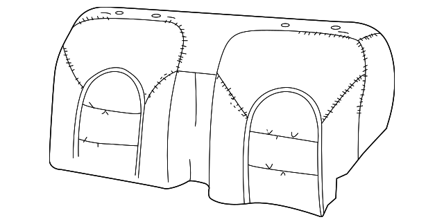 GNC5583DAAGD Деталь SEAT BACK ASSY COVER