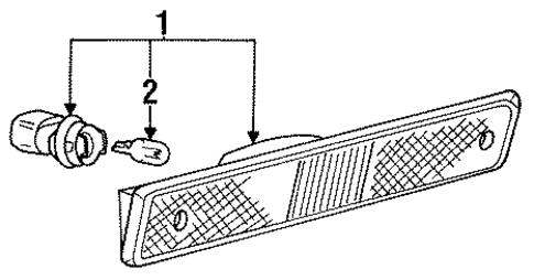 XJS SIDE MARKER LAMPS 2