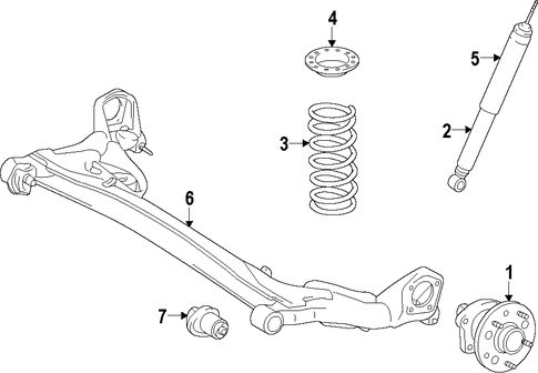REAR SUSPENSION/REAR SUSPENSION for 2013 Toyota Sienna #2