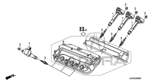 Plug Hole Coil - Plug for 2009 Acura RL #0