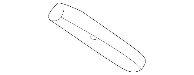 1W6Z7651554AA Деталь WEATHERSTRIP RETAINER, RIGHT