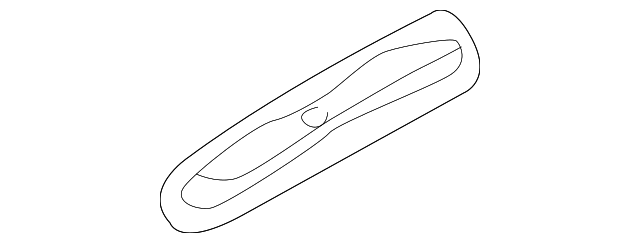 1W6Z-7651542-AA Деталь WEATHERSTRIP RETAINER, RIGHT