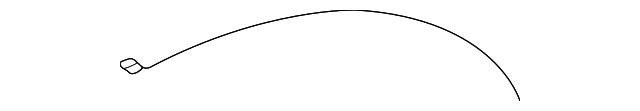 1W6Z-7652807-AA Деталь CABLE, LEFT