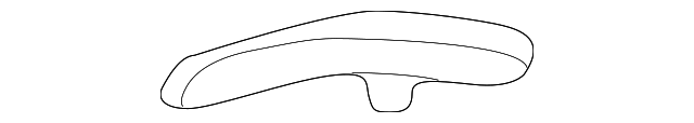 1W6Z-7651564-AD Деталь WEATHERSTRIP, RIGHT