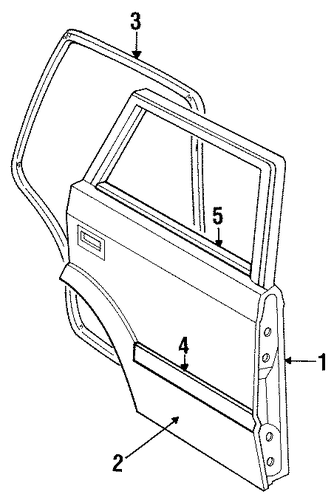 Tracer DOOR & COMPONENTS 2
