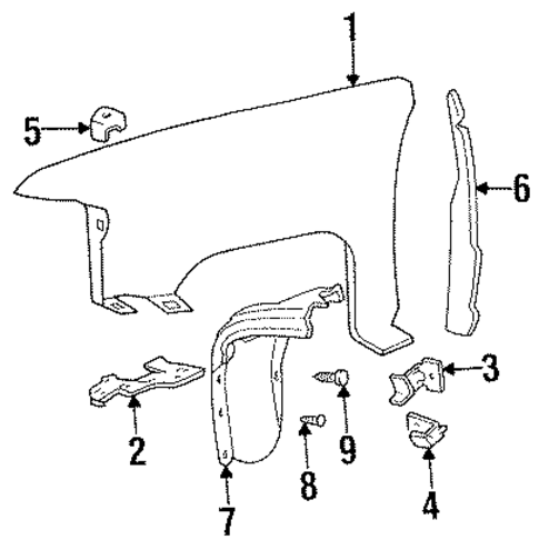 Grand Cherokee FENDER & COMPONENTS