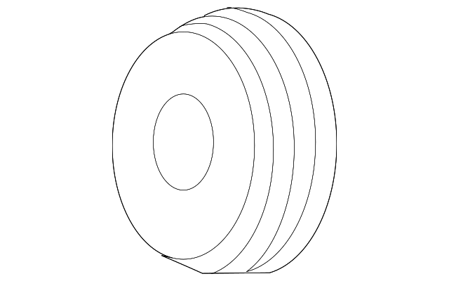 MXC6293 Деталь QTR GLASS COLLAR, LEFT