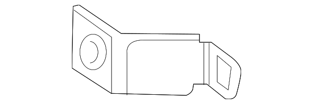 CPM100251 Деталь QTR GLASS HINGE, LEFT