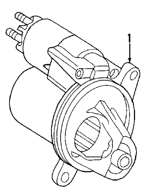 Starter for 2009 Ford Explorer #1