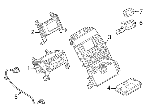 Body/Sound System for 2016 Ford Taurus #2