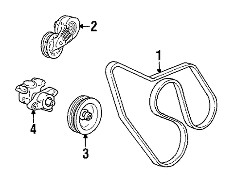 C2500 Pickup BELTS & PULLEYS