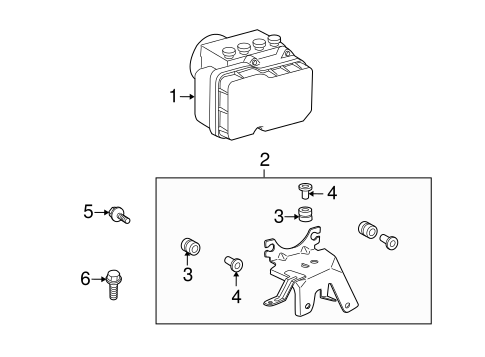 ELECTRICAL/ABS COMPONENTS for 2009 Scion xD #1