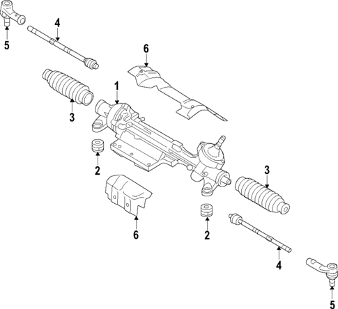 Steering Gear & Linkage for 2017 Volkswagen Tiguan #15
