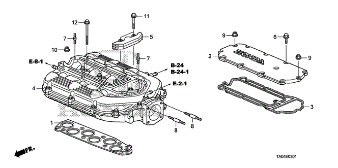 Engine/Intake Manifold (V6) for 2009 Honda ACCORD SEDAN #1