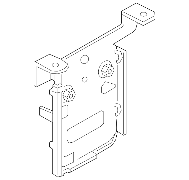 95B-971-303-A Деталь MOUNT BRACKET