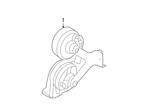 Electrical/Horn for 2010 Ford Edge #1