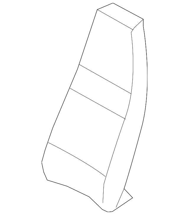 970-521-151-09-DAM Деталь SEAT BACK COVER, RIGHT