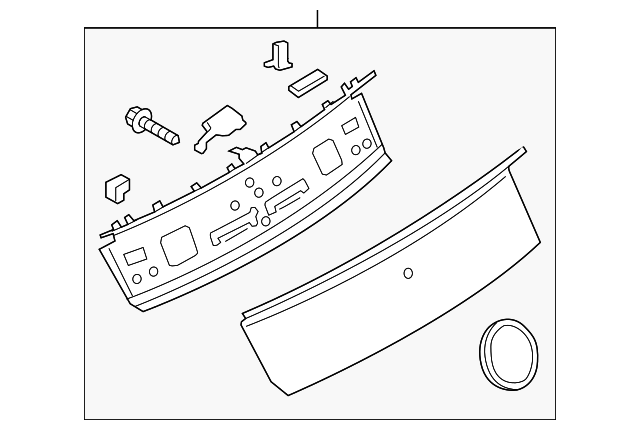 FR3Z-6342528-KA Деталь FINISH PANEL