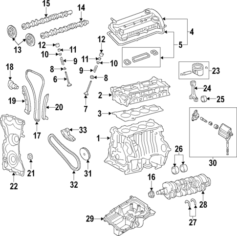Engine for 2016 Ford Edge #2