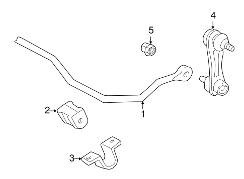 REAR SUSPENSION/STABILIZER BAR & COMPONENTS for 2000 Toyota Corolla #1